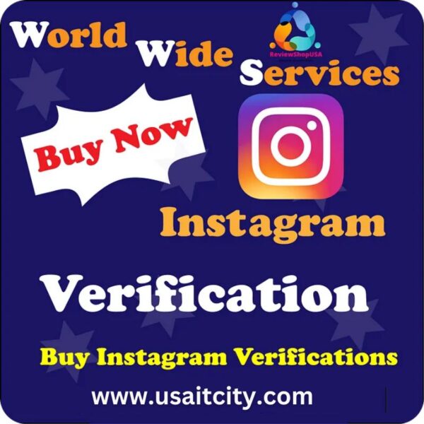 Buy Instagram account verification 